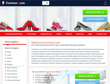 Tablet Screenshot of footwear1.com